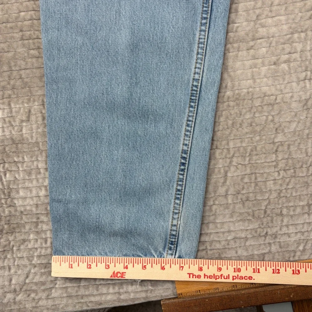 Levis 560 Comfort Fit Jeans 34x34 Light Wash‎ Blue Denim Tapered Leg 005604891